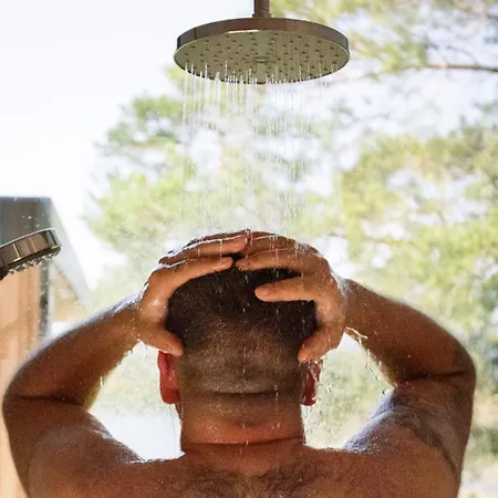 Деревянный коттедж Speilsuite Med Egen Badstue Og Panorama